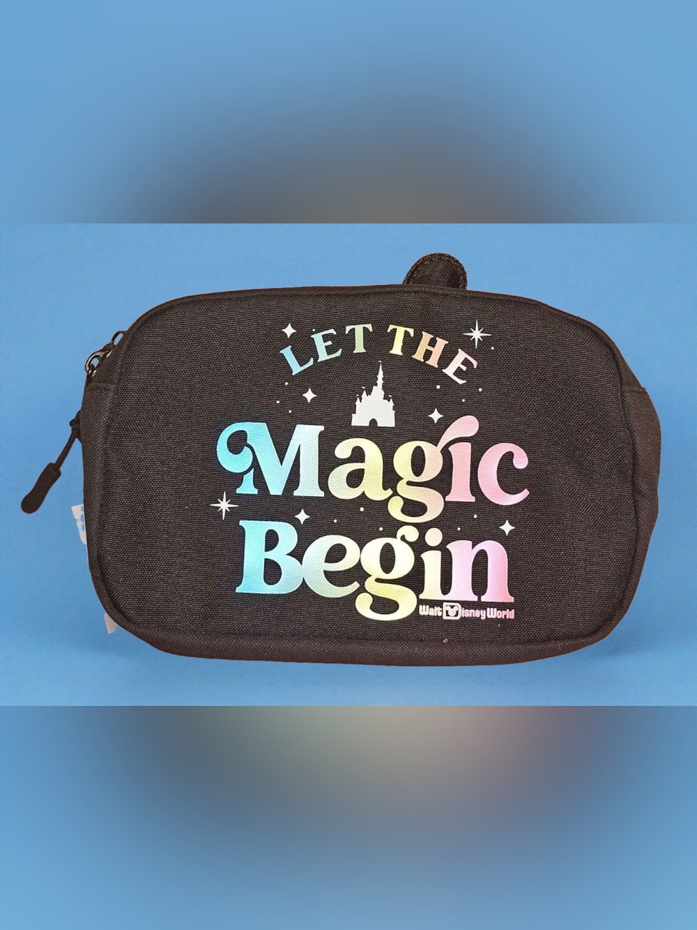 Disney Parks Walt Disney World "Let The Magic Begin" Crossbody Bag